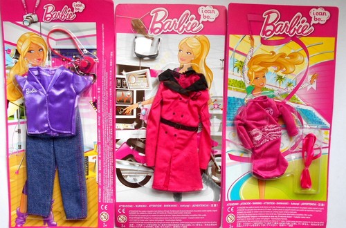 Lotto abiti barbie - -, can