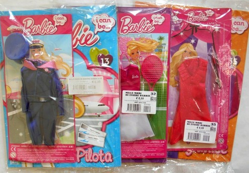 Lotto abiti barbie i can - lotto,