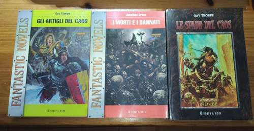 Lotto libri warhammer - lotto,