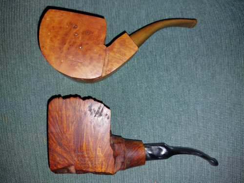 Pipe lotto hand made - , abbozzi